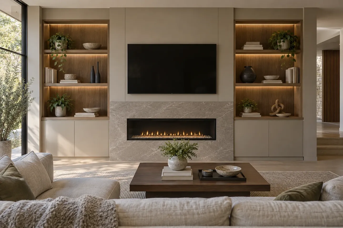 Living and Entertainment Spaces